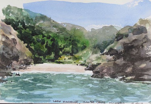 Lady-Harbor,-Santa-Cruz-Island by Spencer Mackay
