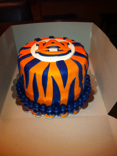 Auburn grooms cake