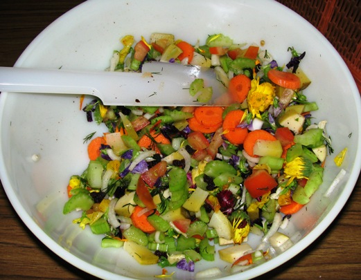 Salad : Novelty Flower Salad