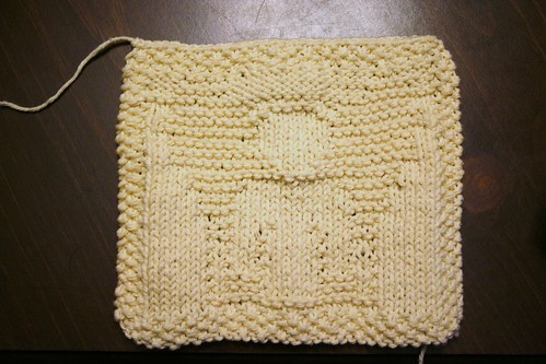 Test Knit Dishcloth