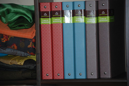 New Binders in my favorite colors! by you.