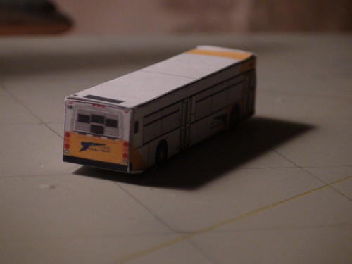 Fictional Paper Airport Bus