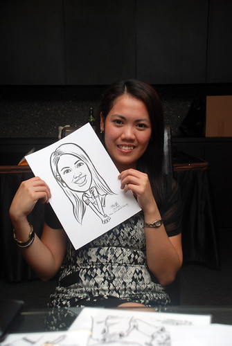 Caricature live sketching for Johnson & Johnson - 13