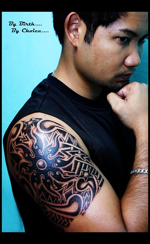 filipino sun tattoo. Filipino by Birth and by