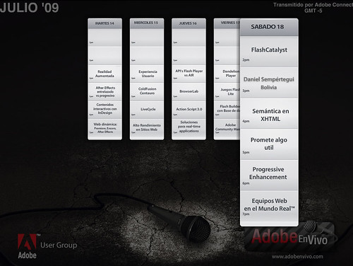 Conferencias Adobe en Vivo on-line