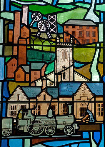 history of stained glass. Crooked Spire - Stained Glass - Chesterfield History. Chesterfield. A section from the Anniversary Window , with a George Stephenson theme.