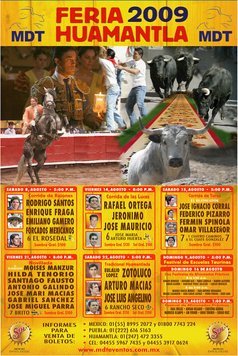 Cartel de la Feria de Huamantla