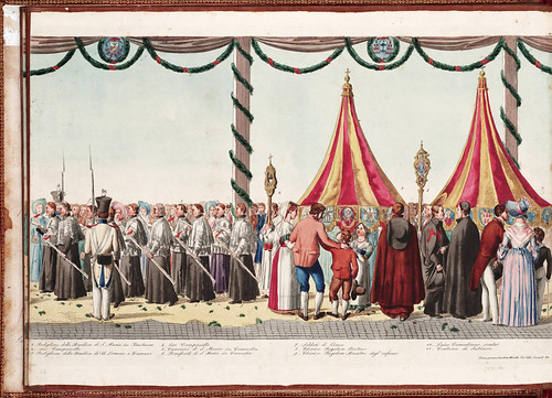 019 Solenne processione vaticana del Corpus Domini diretta da uno de cerimonieri di Sua Santita` Gregorio XVI 1839