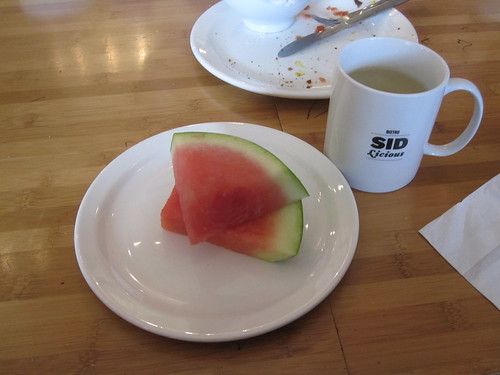 Melon (part of lunch)