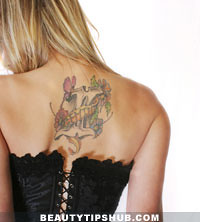 Sexy back tattoo