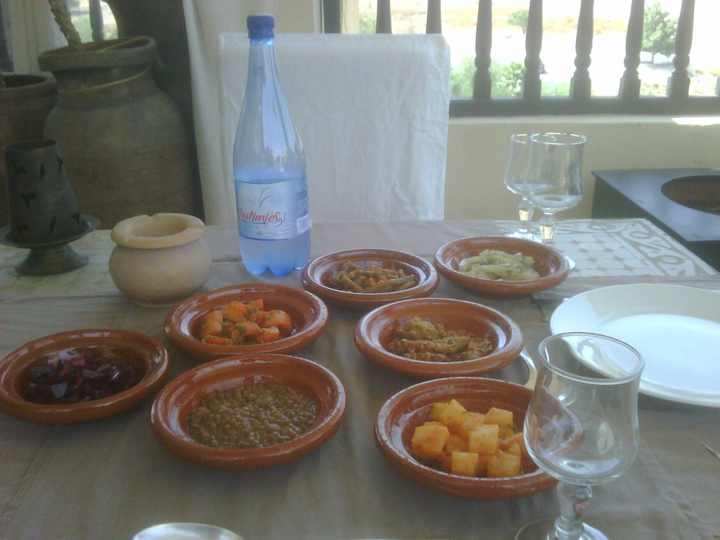 A dinner in morocco