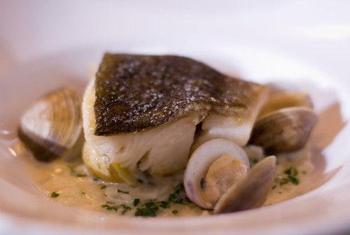Sablefish in Chowda Sauce with Clams