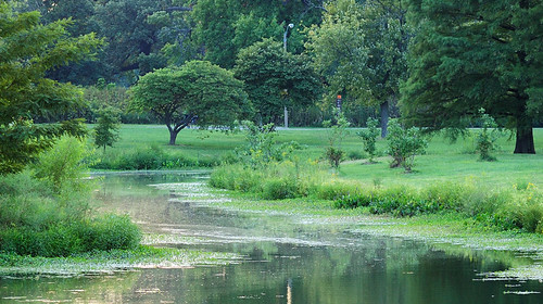 River, in Forest Park, Saint Louis, Missouri, USA