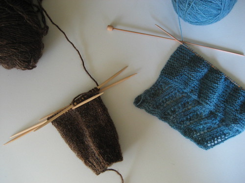 knitting.