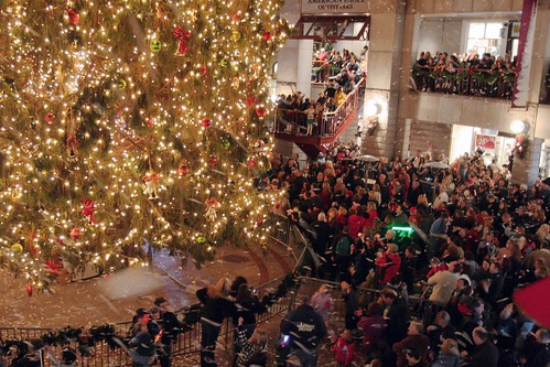 Faneuil Hall Marketplace Holiday Lighting Ceremony