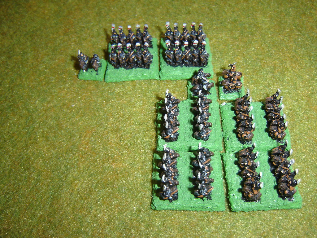 Naitoh cavalry swarm around Tokugawa