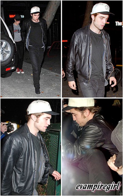 Robert Pattinson out for a concert last night by editha.VAMPIRE GIRL<333