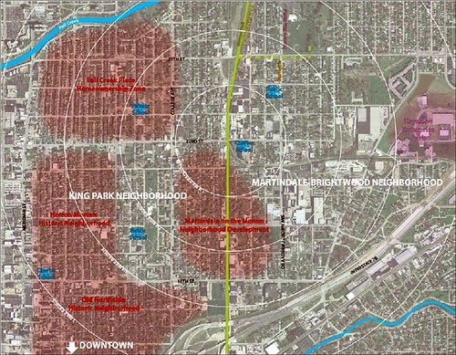 the redevelopment district (by: city of Indianapolis)