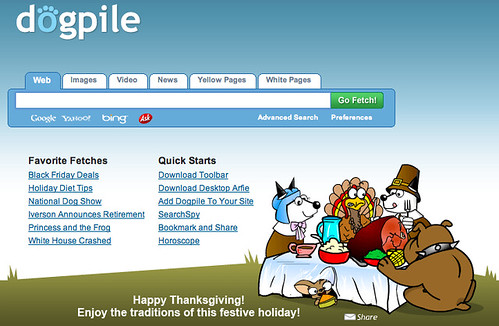 Dogpile Thanksgiving Logo