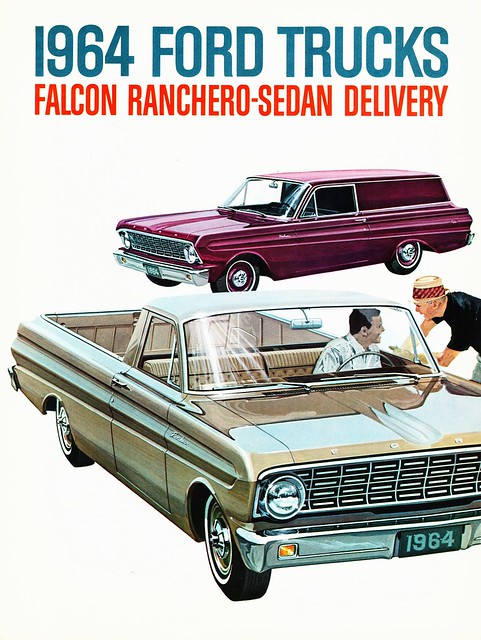 ford falcon brochure 1964 ranchero sedandelivery