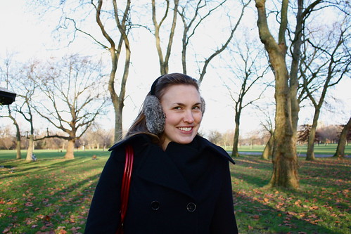 Katie in Victoria Park