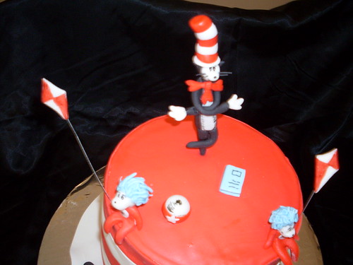 cat in hat cake. Dr suess Cat in the Hat cake