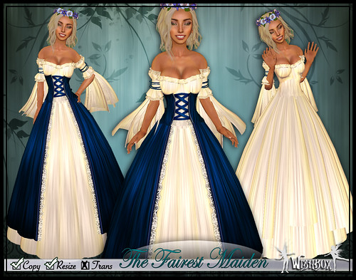 The Fairest Maiden II - Blue