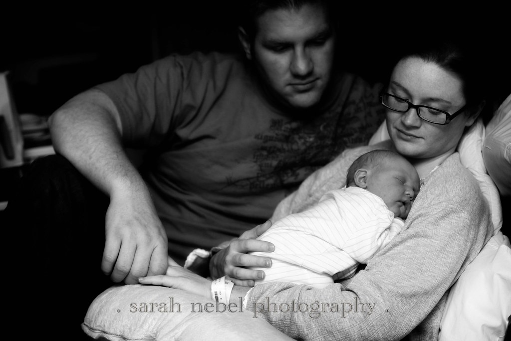 . mommy, daddy and liam .