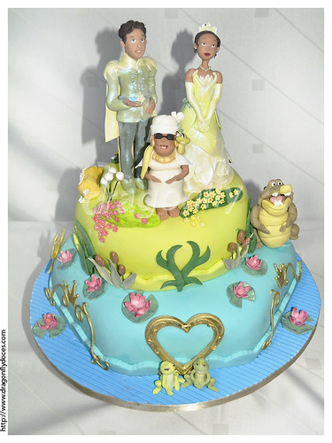 princess and the frog cake topper. The Princess and the Frog Cake