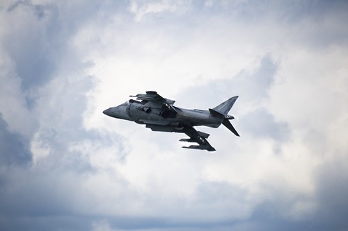Air Show: Harrier Jump Jet (by John Brainard)