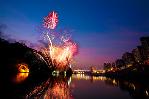 Bitan Summer Festival Fireworks 碧潭水岸夏日節煙火