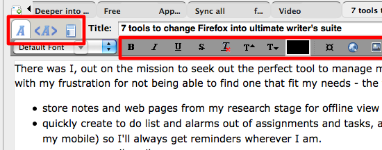 02 Firefox - ScribeFire
