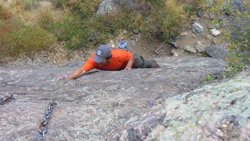 Kris Taking the Reigns on Pony Up (5.8*)