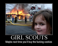Girl Scouts motivational poster