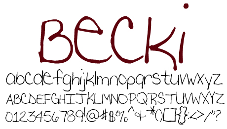 click to download Becki