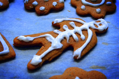 Skeleton gingerbread