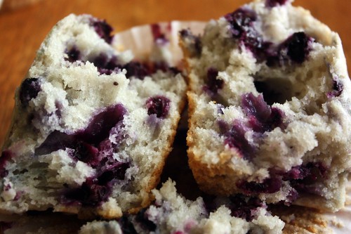 Egg-Free Blueberry muffin