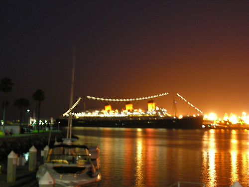Queen Mary from Long Beach