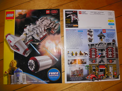 LEGO Fall 2009 catalog usa