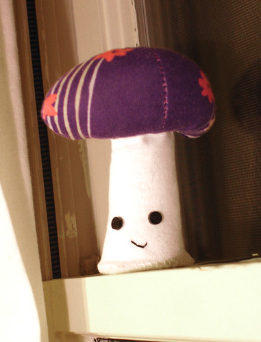 A Plush a Day Challenge: Day 9 - The Deadliest Mushroom