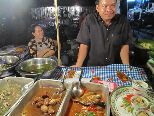 At the Vientiane night market