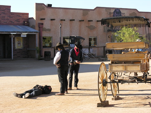 Shoot out at Rawhide