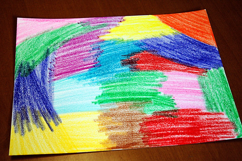 Color entire paper
