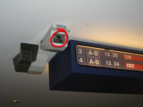 Videokamera, Unterführung Bahnhof Bern