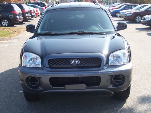 Hyundai Santa Fe 2004. Hyundai Santa Fe 2004 Black.