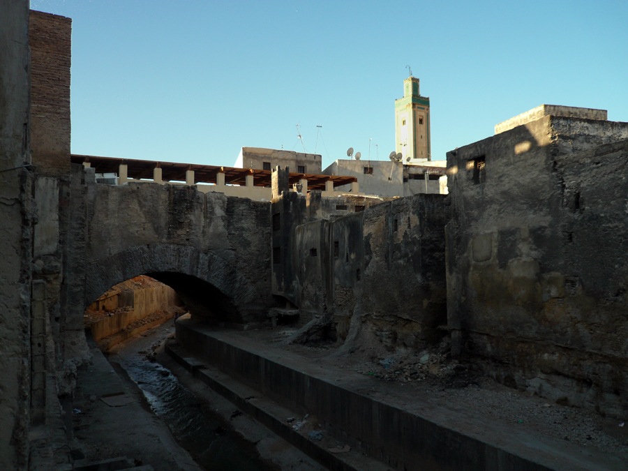 Exterior puente al Tarrafin (Fez)
