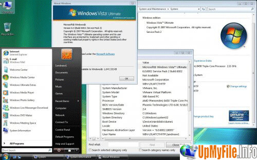 Vista Ultimate 64 Bit System Builder