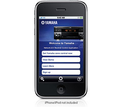 Yamaha Network A/V Receiver Control App for iPhone
