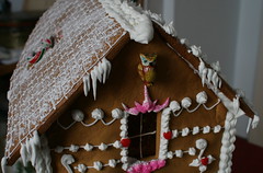 gingerbread stone house 2