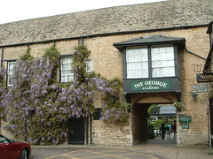 George Hotel Stamford wisteria